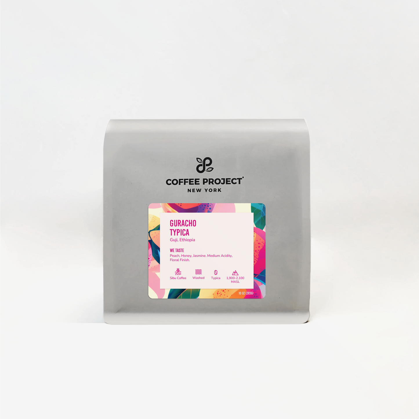 Ethiopia Guracho Typica coffee bag