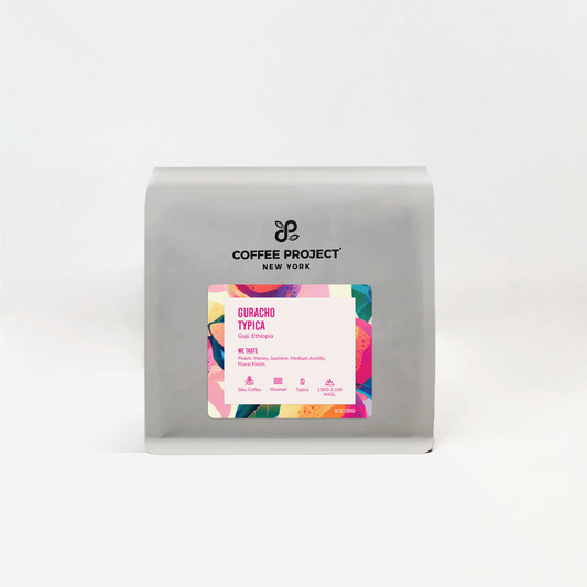 Ethiopia Guracho Typica coffee bag