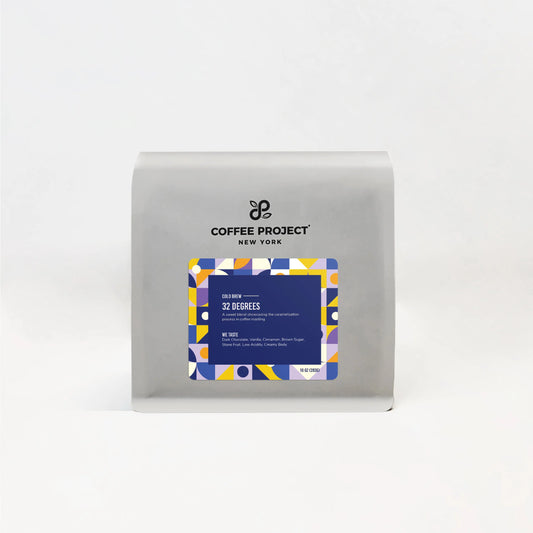 32 Degrees Cold Brew Blend coffee bag