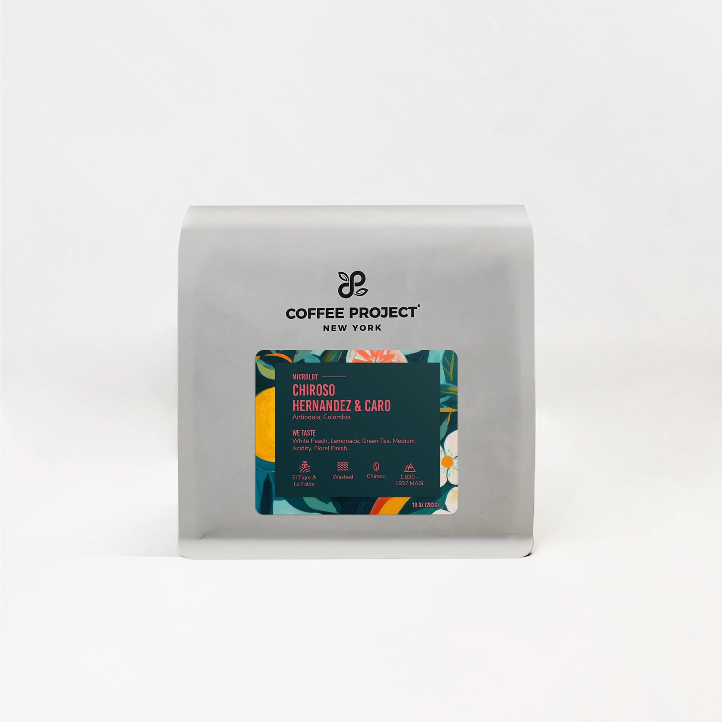 Colombia Chiroso Hernandez & Caro coffee bag
