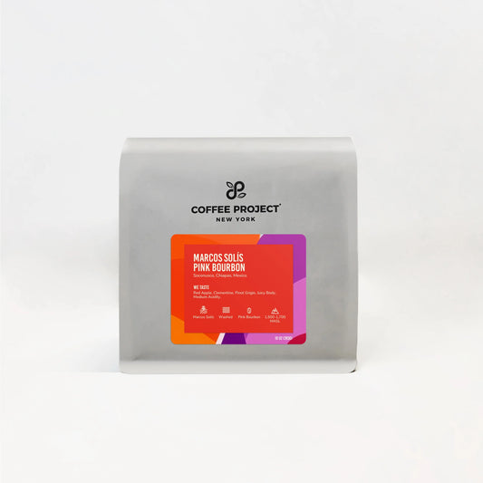 Mexico Marcos Solís Pink Bourbon coffee bag